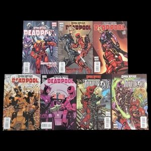 Dark Reign Deadpool Marvel Comics Lot #8-12, 130, 131 Variant Covers